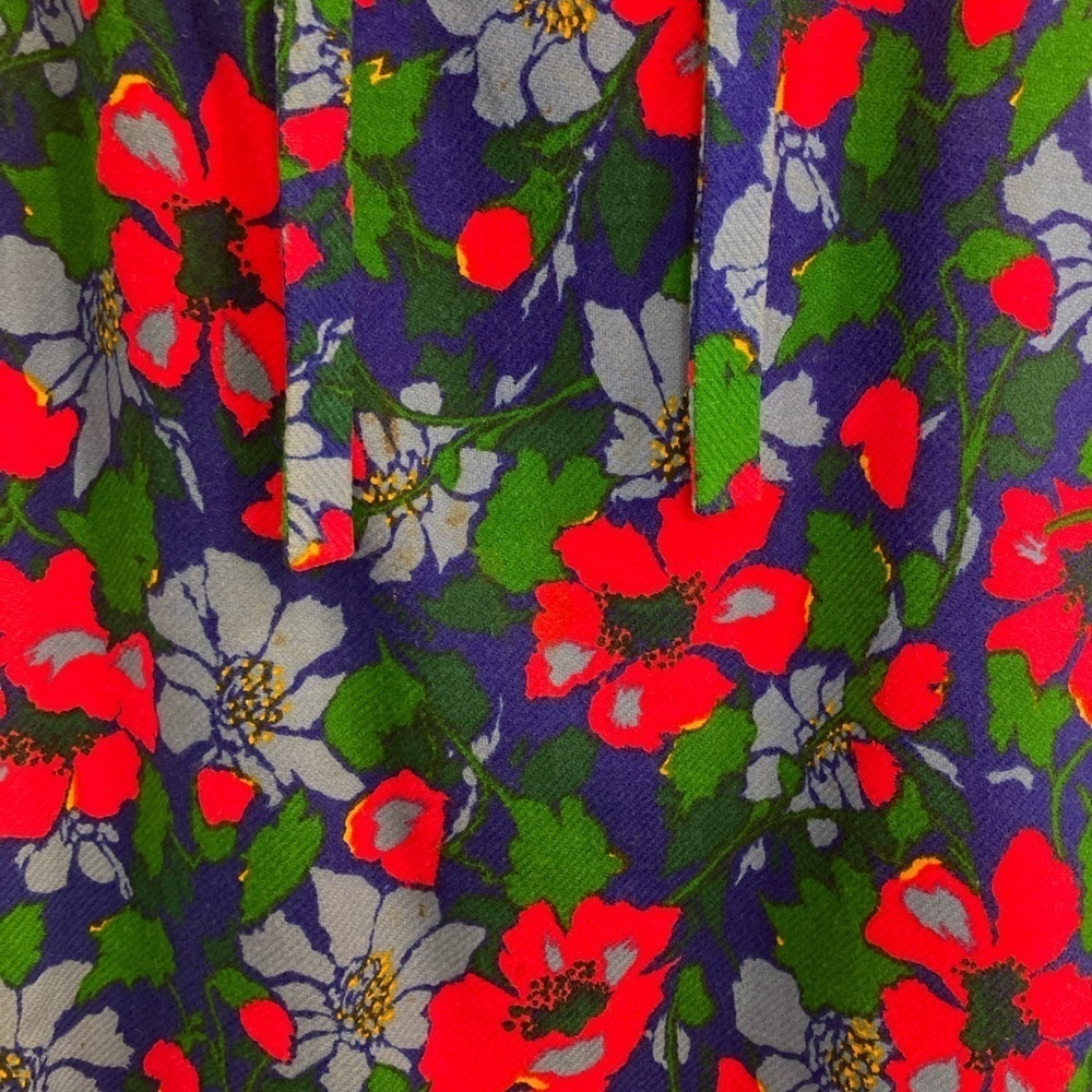 Vintage The Lilly Lilly Pulitzer lined a-line bright floral maxi skirt - Picture 5 of 6
